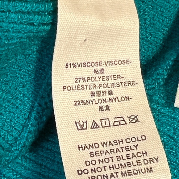 Free People OS All I Need blue Striped Sweater kimono - Picture 6 of 6